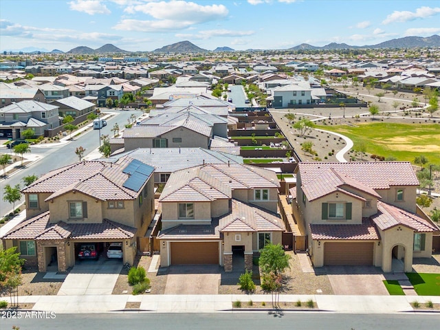 22987 E Pummelos Rd, Queen Creek, AZ 85142 - bird's eye view with a mountain view and a residential view
