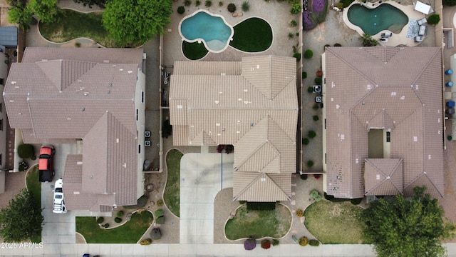 21472 E Saddle Ct, Queen Creek, AZ 85142 - drone / aerial view of a pool area