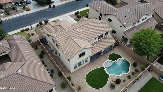 21472 E Saddle Ct, Queen Creek, AZ 85142 - drone / aerial view of a pool area