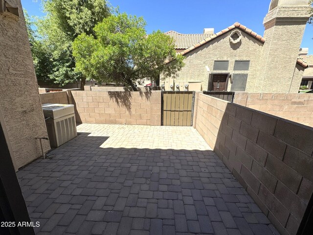 921 W University Dr Unit 1038, Mesa, AZ 85201 - view of patio / terrace featuring fence