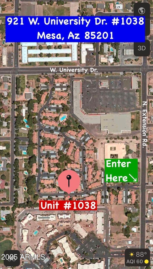 921 W University Dr Unit 1038, Mesa, AZ 85201 - map / location