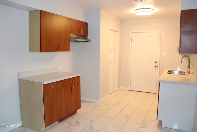 kitchen with sink