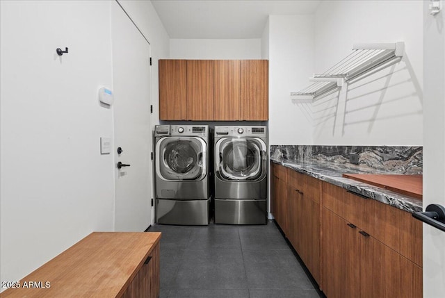5301 N 43rd St, Phoenix, AZ 85018 - laundry area with washer and clothes dryer and cabinet space