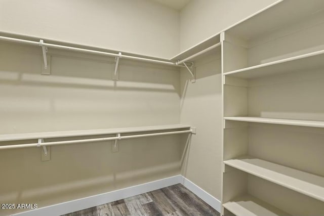 1910 E Rainbow Trl, Payson, AZ 85541 - spacious closet with dark wood finished floors