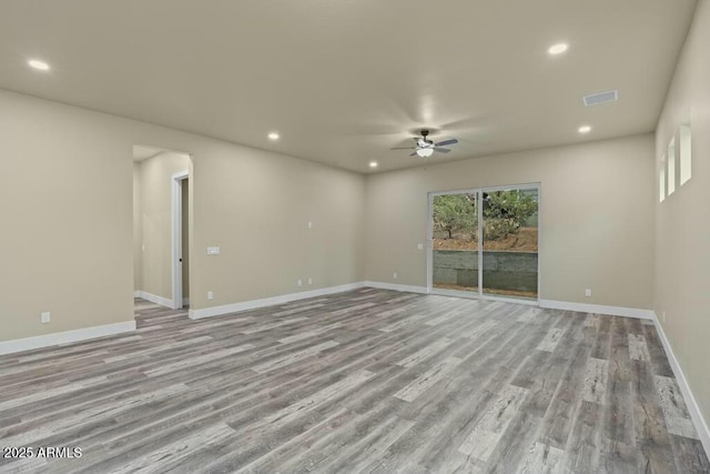1910 E Rainbow Trl, Payson, AZ 85541 - spare room featuring recessed lighting and wood finished floors