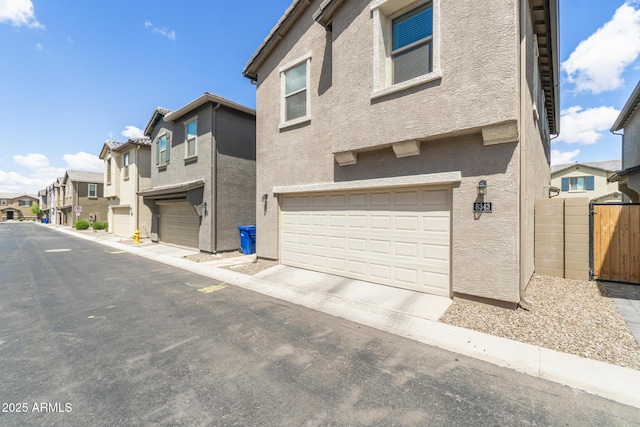 exterior space with a residential view