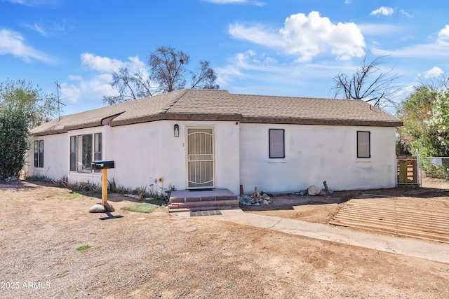 599 W Vah Ki Inn Rd, Coolidge, AZ 85128 - ranch-style house with stucco siding and a shingled roof