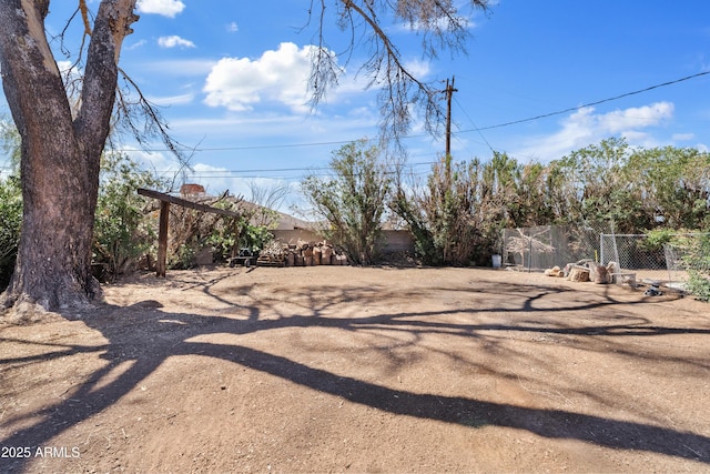 599 W Vah Ki Inn Rd, Coolidge, AZ 85128 - view of yard featuring fence