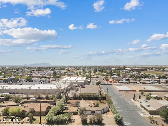 599 W Vah Ki Inn Rd, Coolidge, AZ 85128 - aerial perspective of suburban area with mountains