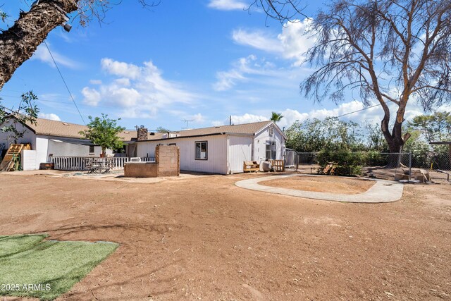 599 W Vah Ki Inn Rd, Coolidge, AZ 85128 - view of rear view of house