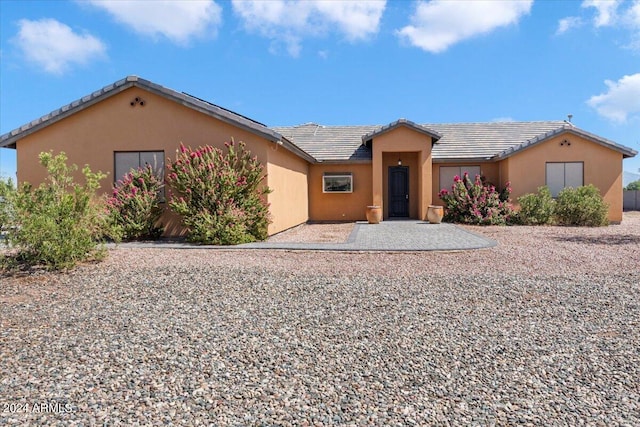 view of ranch-style home