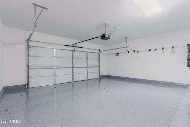 742 W Vineyard Plains Dr, San Tan Valley, AZ 85143 - garage featuring baseboards and a garage door opener