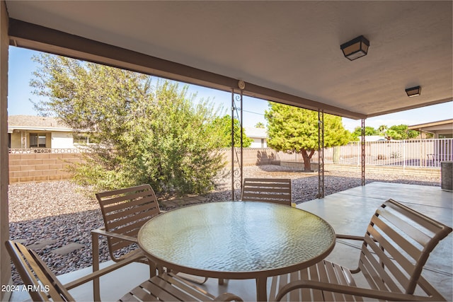 view of patio / terrace