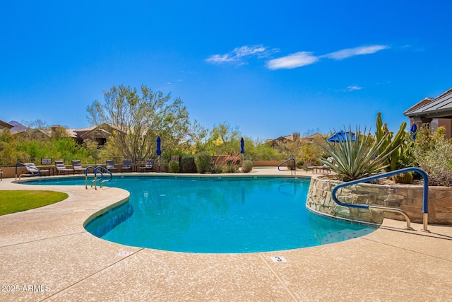 20801 N 90th Pl Unit 210, Scottsdale, AZ 85255 - community pool featuring a patio area