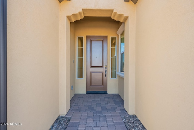 view of property entrance