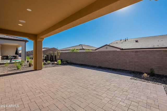 view of patio / terrace