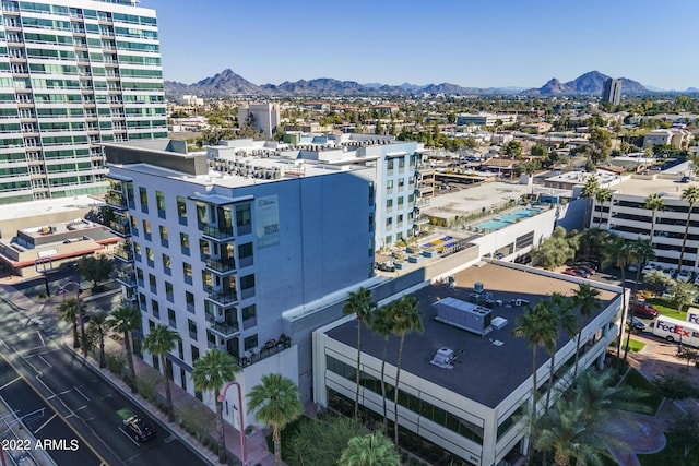 3131 N Central Ave Unit 6017, Phoenix, AZ 85012 - drone / aerial view of a mountain backdrop