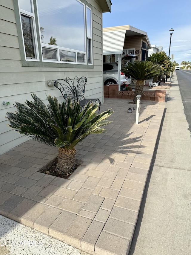 exterior space featuring a patio