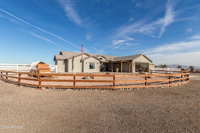 view of ranch-style house