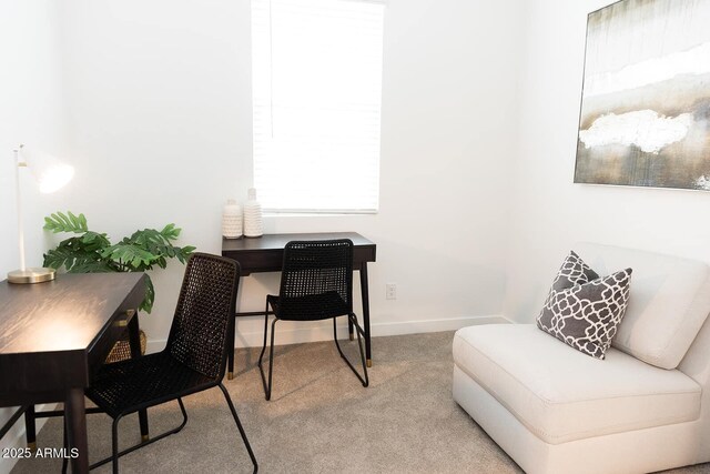 2324 E Marguerite Ave, Phoenix, AZ 85040 - home office featuring carpet floors and baseboards