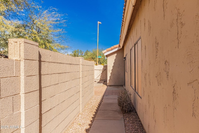 view of property exterior