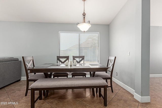 4741 N 85th Ave, Phoenix, AZ 85037 - dining area with light tile patterned floors and baseboards