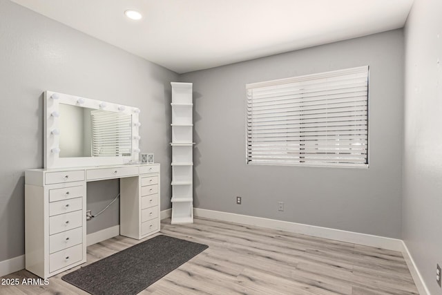 4741 N 85th Ave, Phoenix, AZ 85037 - unfurnished office with light wood-style floors, baseboards, and recessed lighting