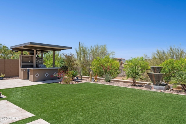 31320 N 54th Pl, Cave Creek, AZ 85331 - view of yard featuring area for grilling and a patio