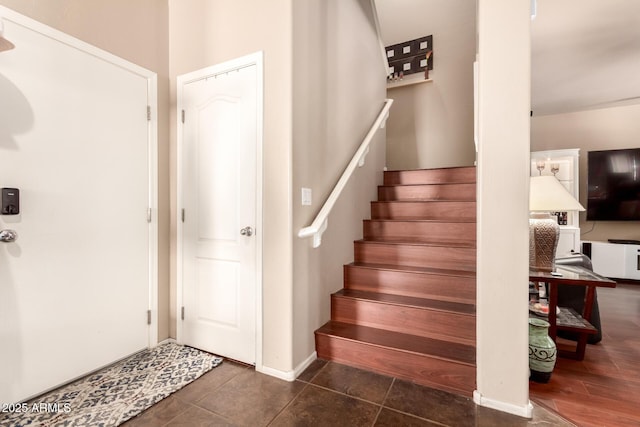 17153 W Gambit Trl, Surprise, AZ 85387 - stairway with baseboards