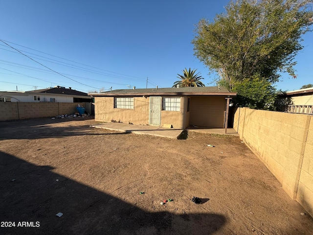 view of back of house