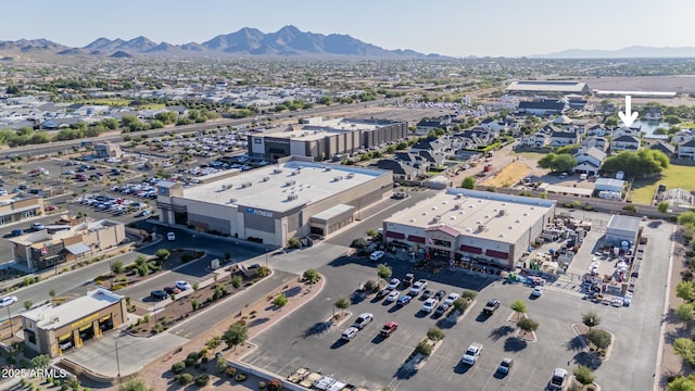 24905 S 206th Pl, Queen Creek, AZ 85142 - drone / aerial view of a mountainous background