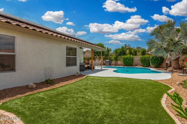 1653 E Gail Dr, Chandler, AZ 85225 - view of swimming pool featuring a patio