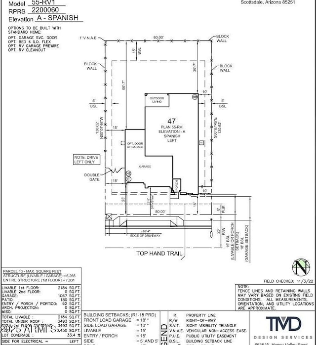 view of layout