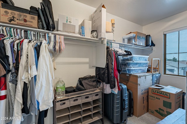 view of spacious closet