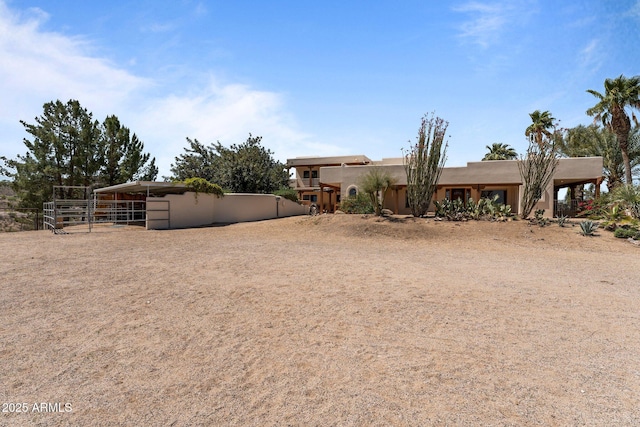 651 Chaparral Rd, Wickenburg, AZ 85390 - view of front of home with stucco siding