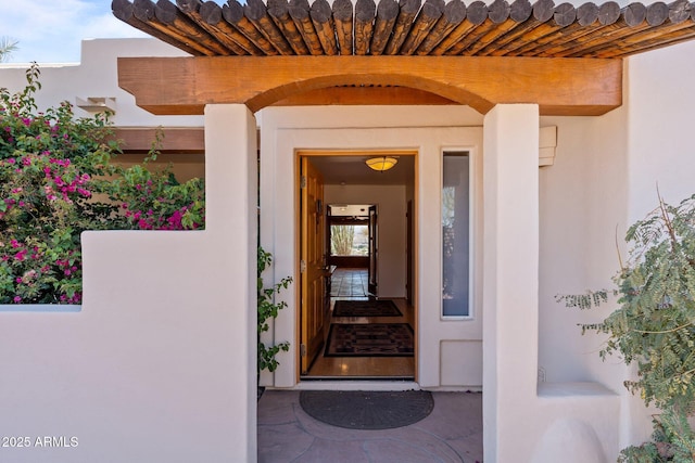 651 Chaparral Rd, Wickenburg, AZ 85390 - property entrance featuring stucco siding