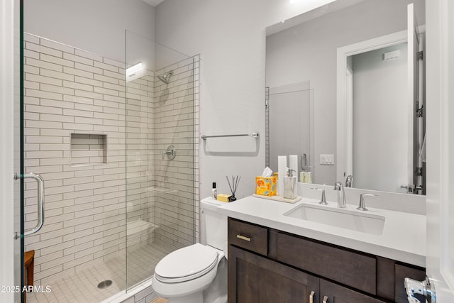 16134 E Ridgestone Dr, Fountain Hills, AZ 85268 - bathroom featuring vanity and a stall shower