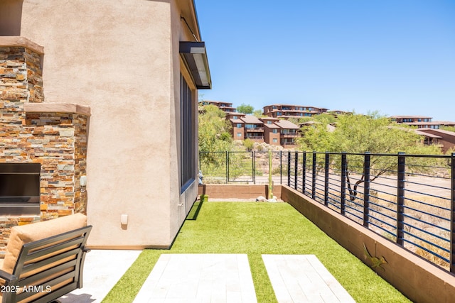 16134 E Ridgestone Dr, Fountain Hills, AZ 85268 - view of yard with a balcony