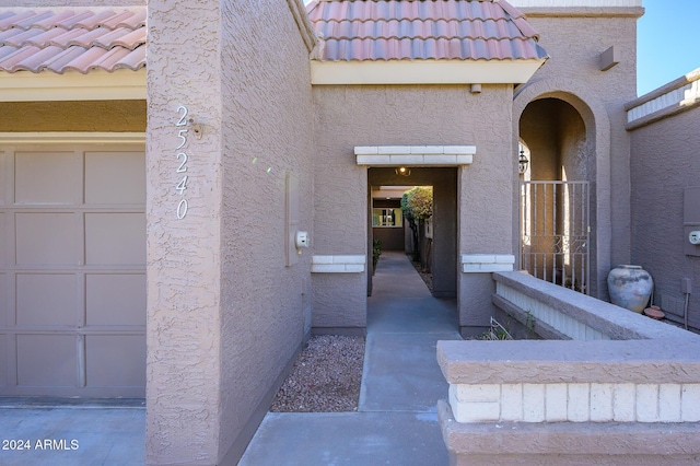 view of entrance to property