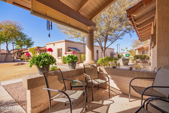 view of patio