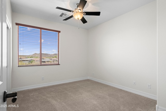 31221 N 130th Ln, Peoria, AZ 85383 - empty room with carpet, ceiling fan, and baseboards