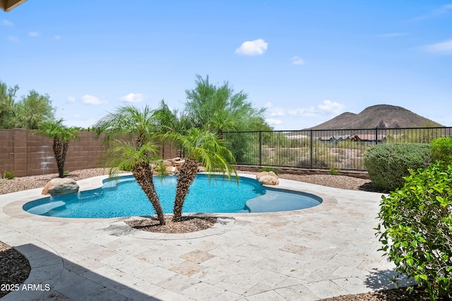 31221 N 130th Ln, Peoria, AZ 85383 - view of pool featuring a fenced backyard and a patio