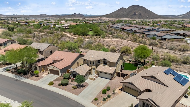 31221 N 130th Ln, Peoria, AZ 85383 - aerial view of residential area with a mountainous background