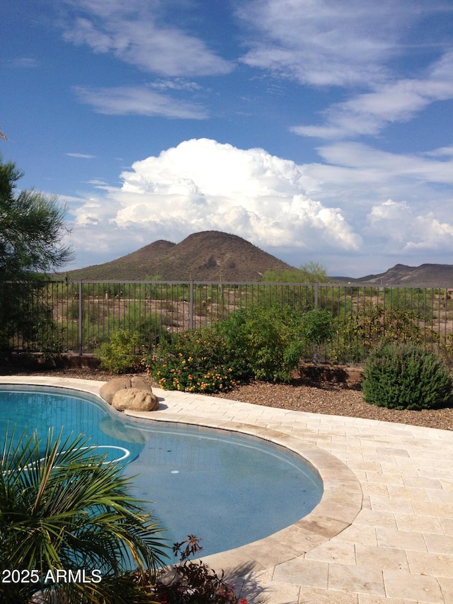 31221 N 130th Ln, Peoria, AZ 85383 - view of pool featuring a mountain view