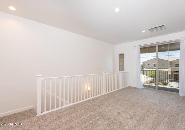 1367 S Country Club Dr S Unit 1125, Mesa, AZ 85210 - empty room featuring carpet floors and recessed lighting