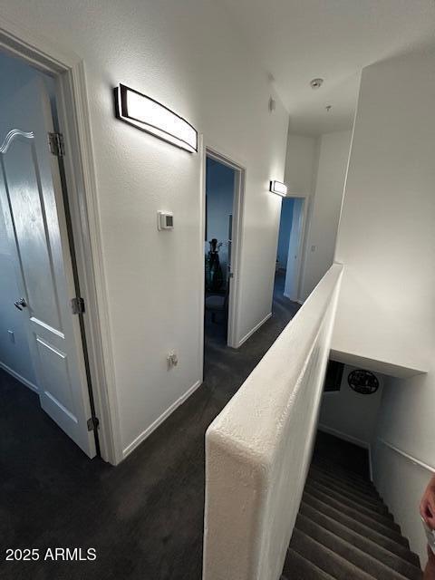 1350 S Greenfield Rd Unit 1219, Mesa, AZ 85206 - staircase with carpet and baseboards