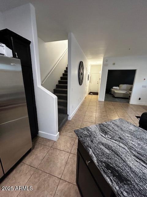 1350 S Greenfield Rd Unit 1219, Mesa, AZ 85206 - foyer entrance featuring light tile patterned floors and stairs