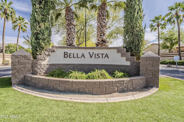 3662 E Megan St, Gilbert, AZ 85295 - community sign with a yard