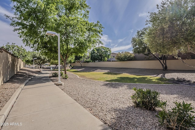 3662 E Megan St, Gilbert, AZ 85295 - view of yard with fence