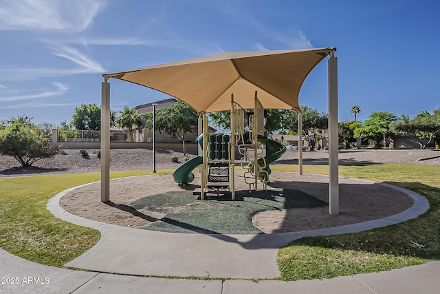 3662 E Megan St, Gilbert, AZ 85295 - community jungle gym featuring a lawn